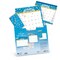 BrownTrout; Busy Bees 2027 Gift Collection | Desk Pad & Wire-O Calendar & Pocket Planner | Sticker Sheet | Foil Stamped Cover; Category:Wall Calendars; Image:5